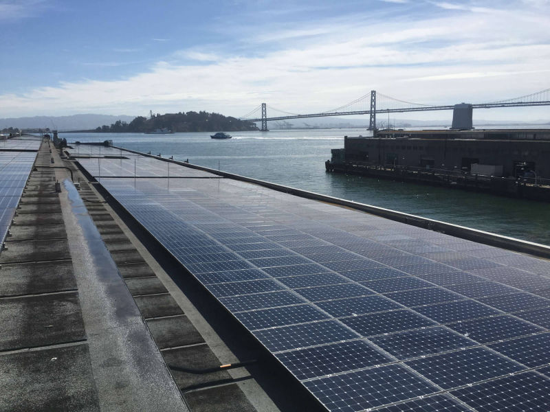 exploratorium solar panels